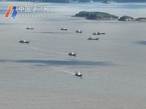 宁波渔船全面进港避风 确保沿海安全