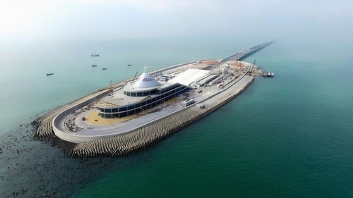 钢圆管筑就的海上奇观 港珠澳人工岛的陆路连接